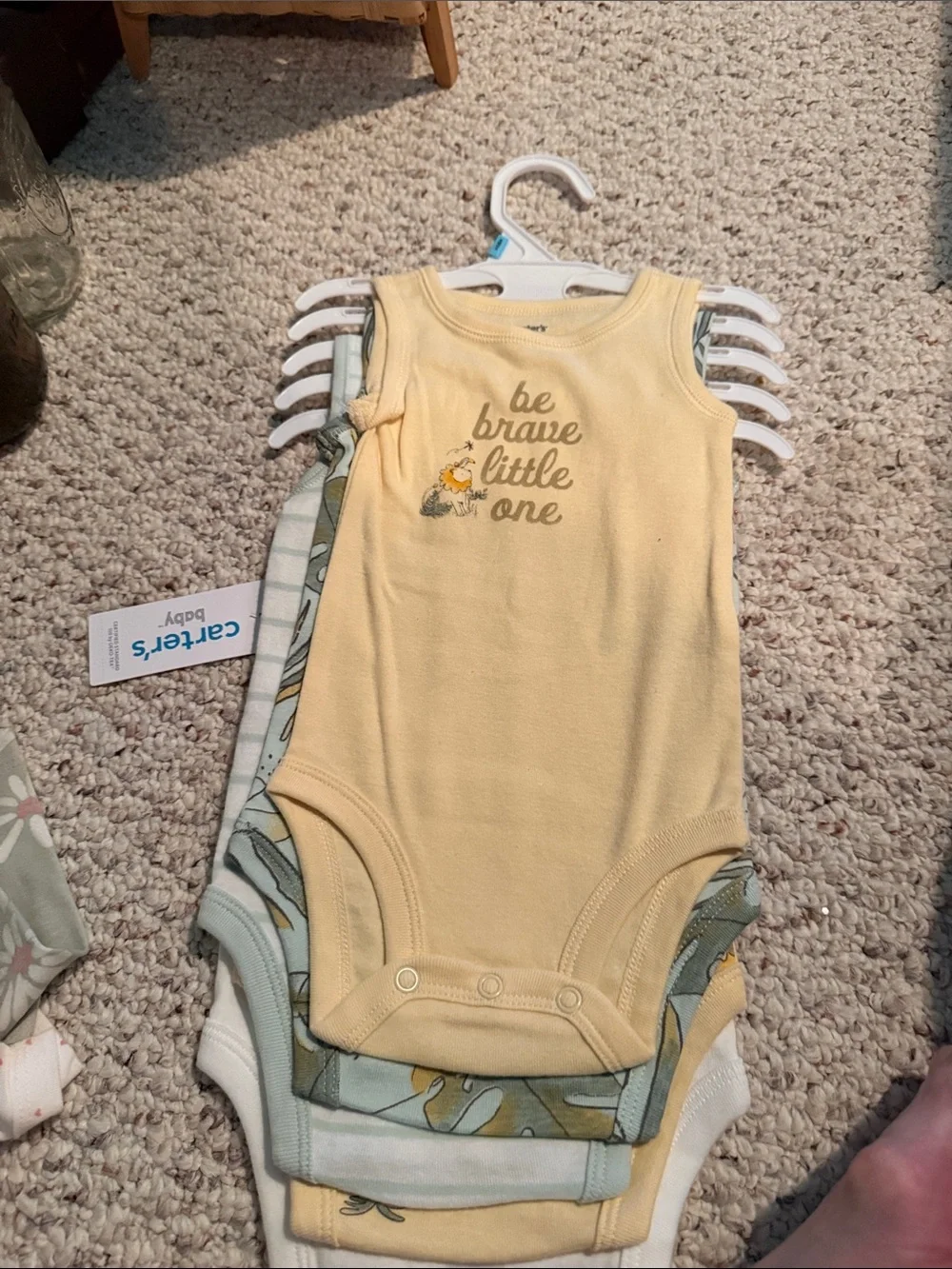 Lot of Carter's Girls Miscellaneous Sizes 6 mo, 9-12 and 12 mo outfits